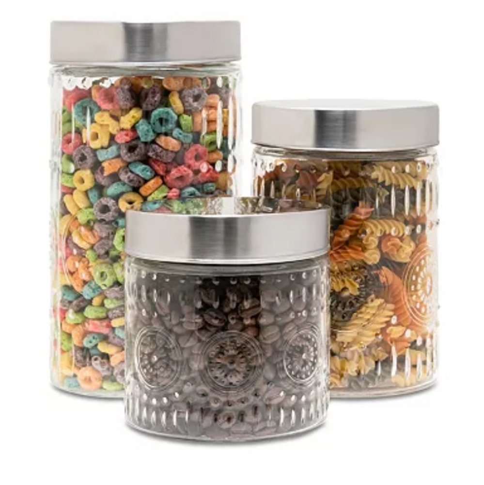 Style Setter Glass Jar